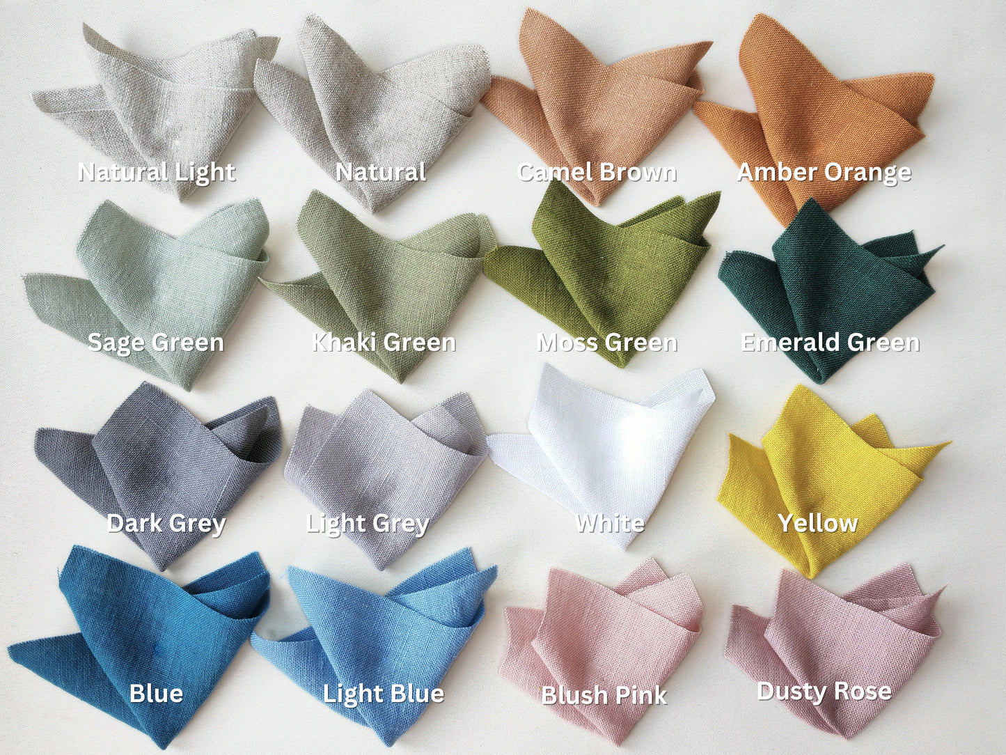 a bunch of different colors of fabric bows